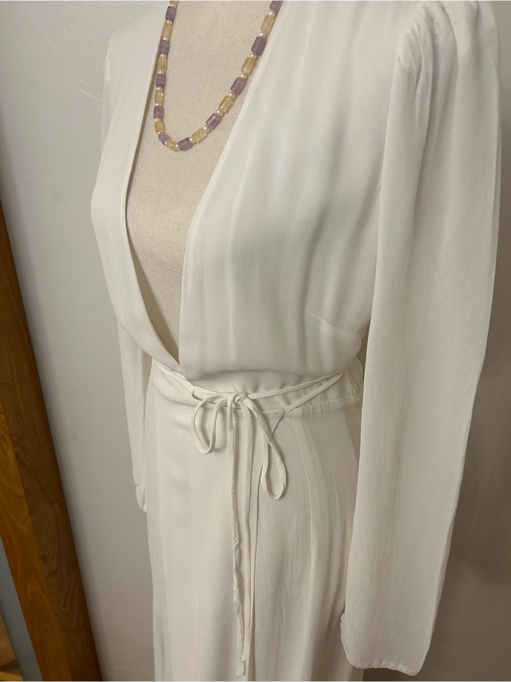 Reformation Wrap Dress Cole maxi Dress in good condition - Picture 6 of 14